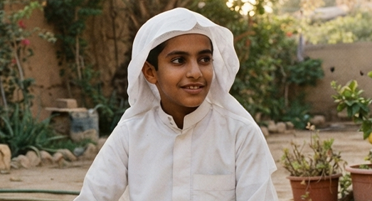 أهلاً، أنا يزن وعمري 12 سنة