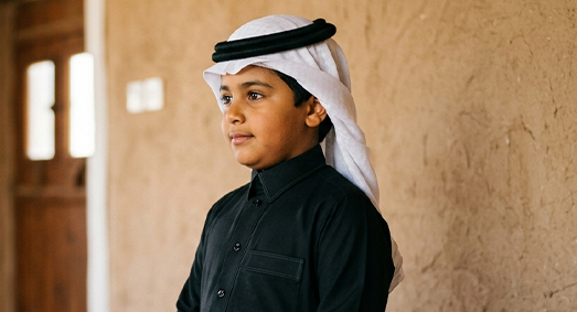 أهلاً، أنا سطام وعمري 6 سنوات