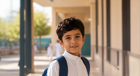 أهلاً، أنا محمد وعمري 7 سنوات